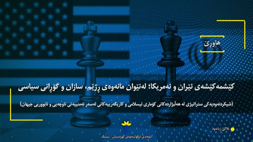 the Iran-US conflict; Between regime survival, compromise and political change