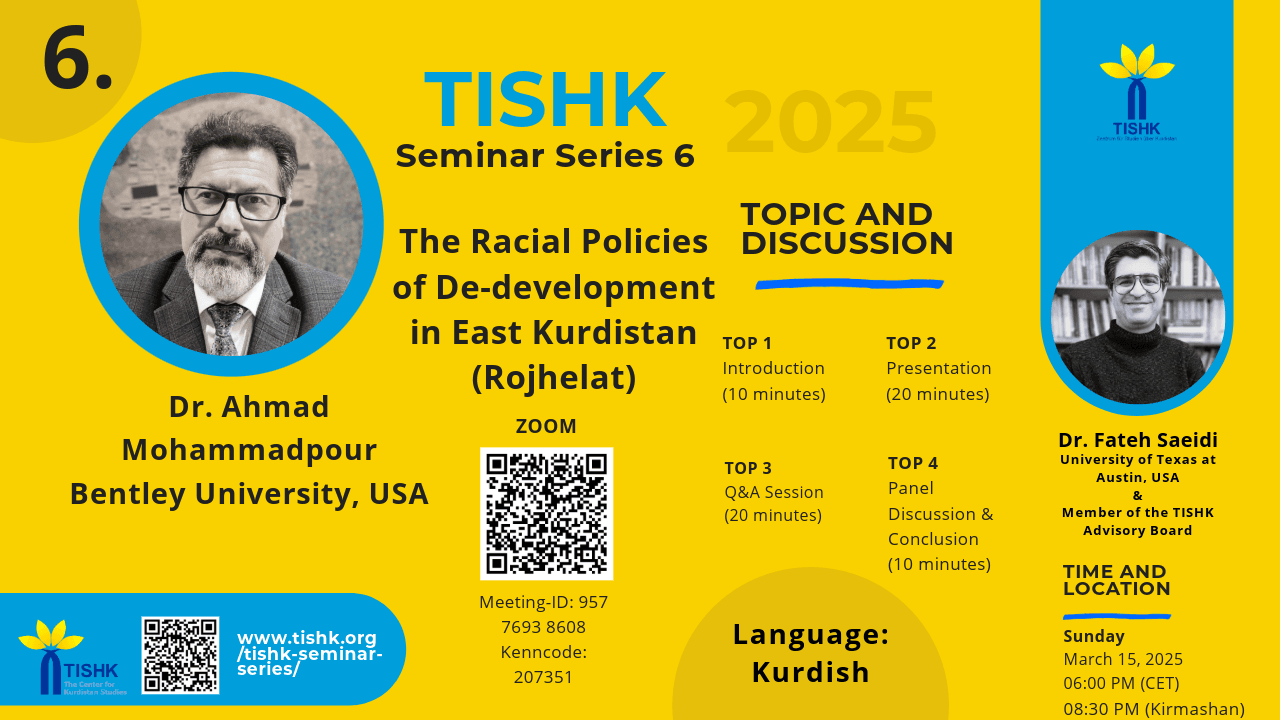 The Racial Policies of De-development in East Kurdistan (Rojhelat)