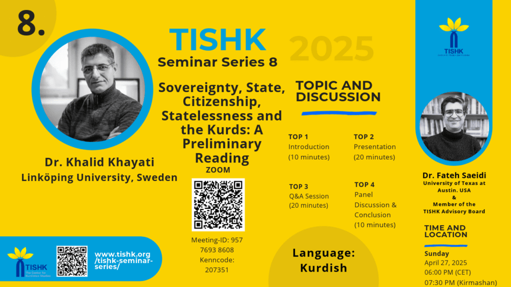 Sovereignty, State, Citizenship, Statelessness and the Kurds: A Preliminary Reading